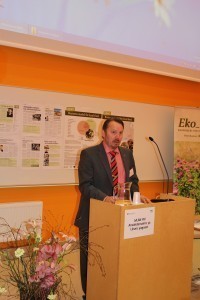 Riksdagsledamot Mats Nylund öppnade Ekotankesmedja 2014.