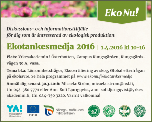 Ekotankesmedja 2016, annons