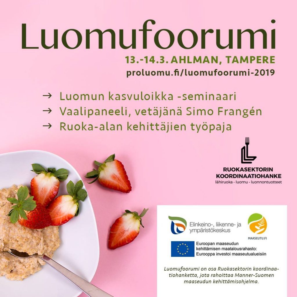 Luomufoorum 2019